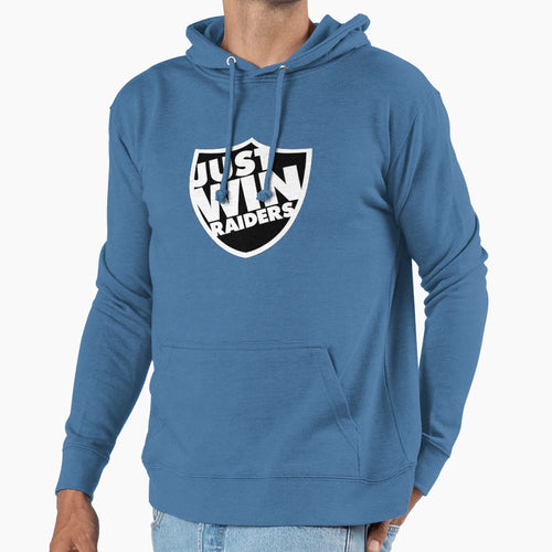 Just Win Raiders Shield Just Win Hoodie - Streetwear Style Unisex - T-Shirt, Sweatshirt, Hoodie