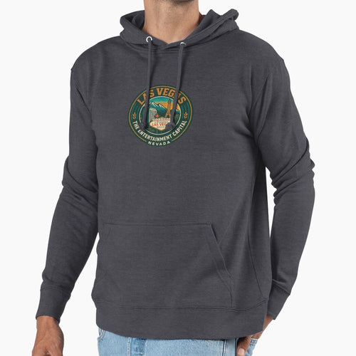 Las Vegas Entertainment Capital Hoodie - Aesthetic Graphic Men Women - T-Shirt, Sweatshirt, Hoodie