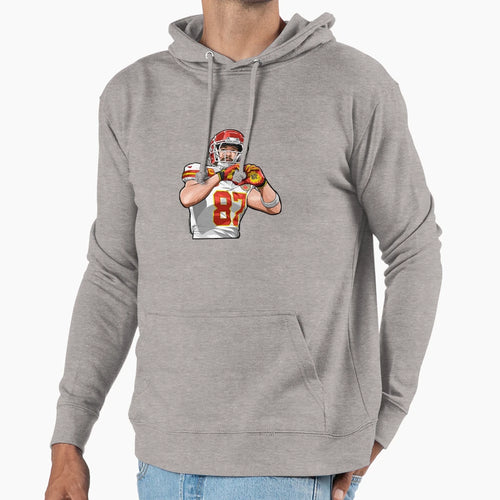 TK Hand Heart Hoodie - Custom Art Print Unisex - T-Shirt, Sweatshirt, Hoodie