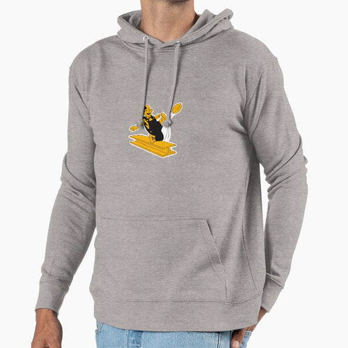 Old School Steeler Hoodie - Minimalist Print Men Women - T-Shirt, Sweatshirt, Hoodie