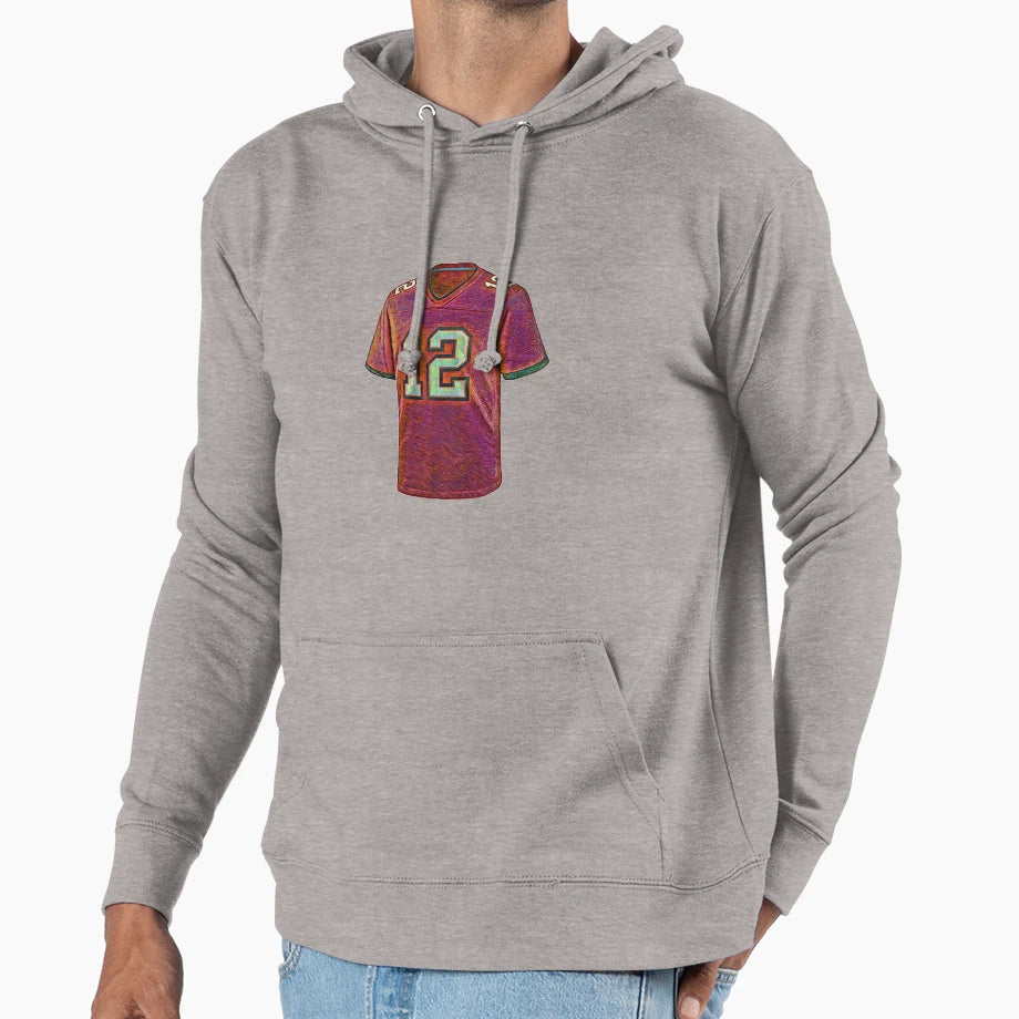 American Football Jersey Hoodie - Trendy Graphic Men Women - T-Shirt, Sweatshirt, Hoodie