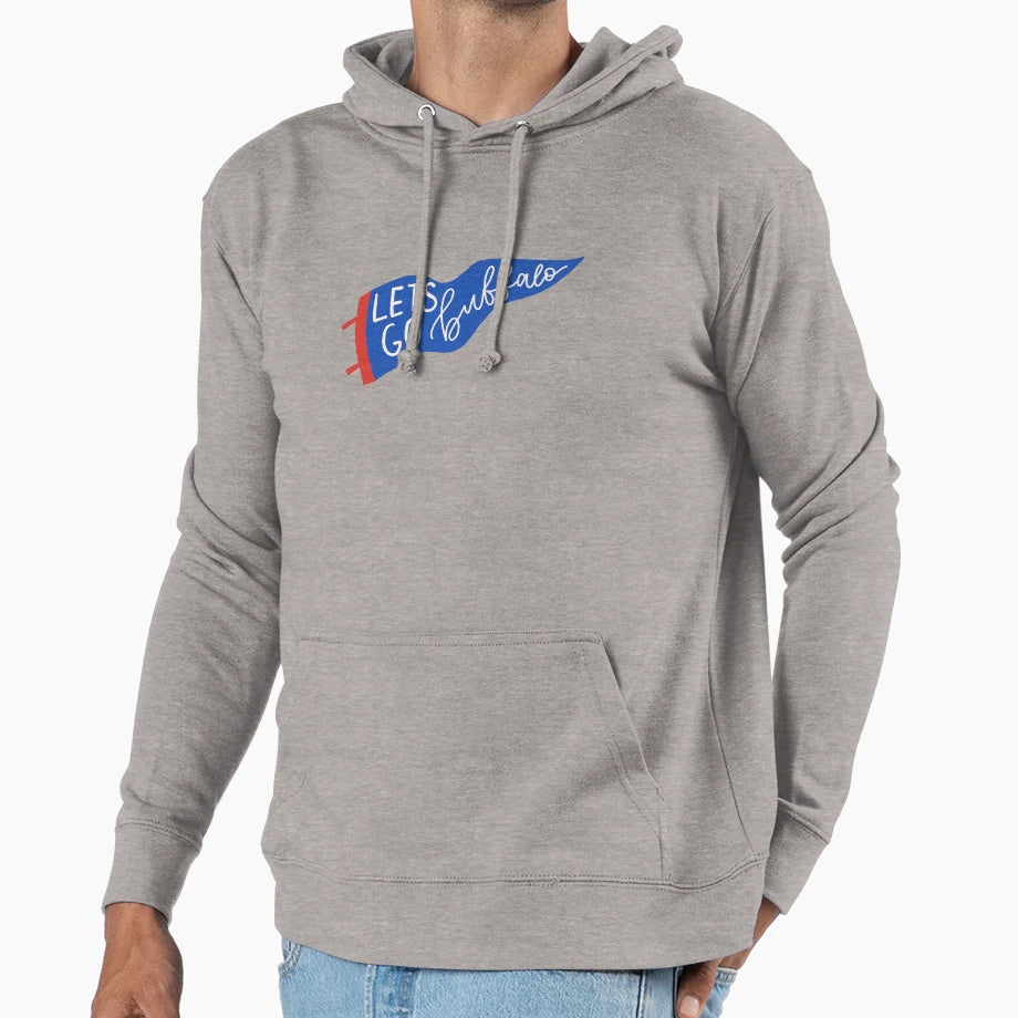 Lets Go Buffalo Hoodie - Streetwear Style Men Women - T-Shirt, Sweatshirt, Hoodie