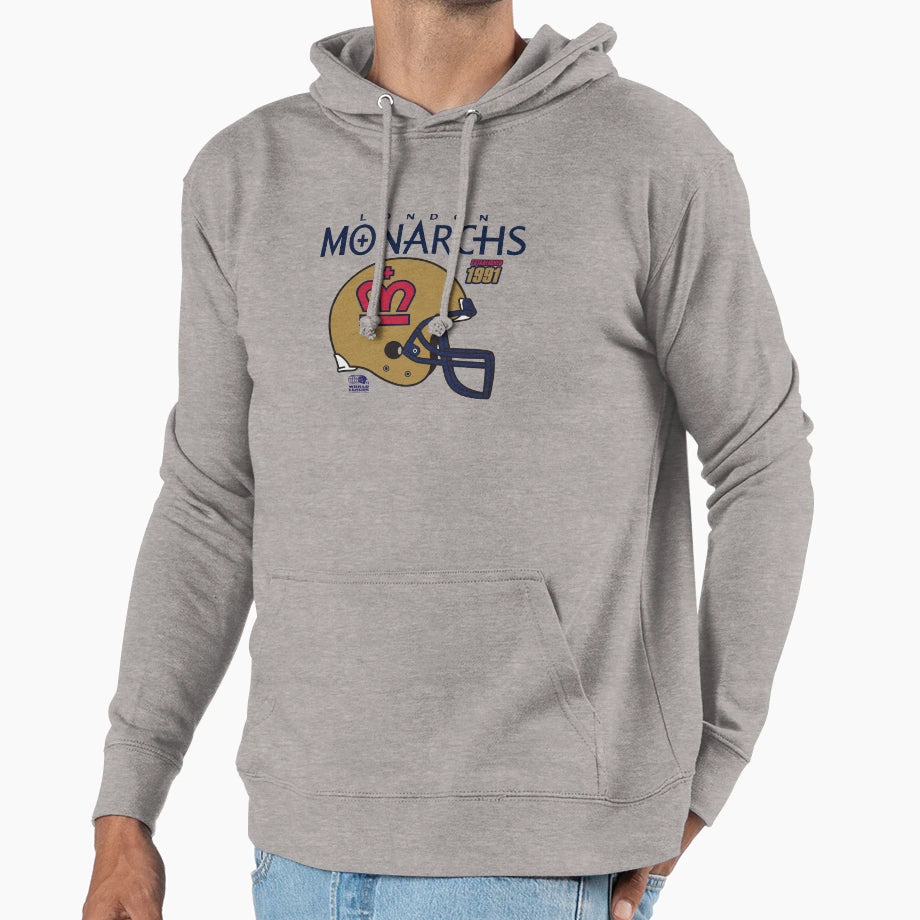 London Monarchs Football Hoodie - Custom Art Print Men Women - T-Shirt, Sweatshirt, Hoodie