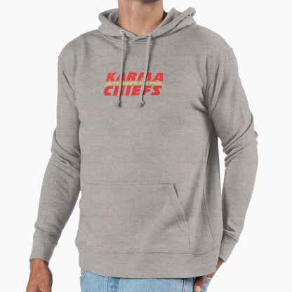 Karma Is Guy Chiefs Eras Tour Karma Hoodie - Fun Novelty Design Men Women - T-Shirt, Sweatshirt, Hoodie