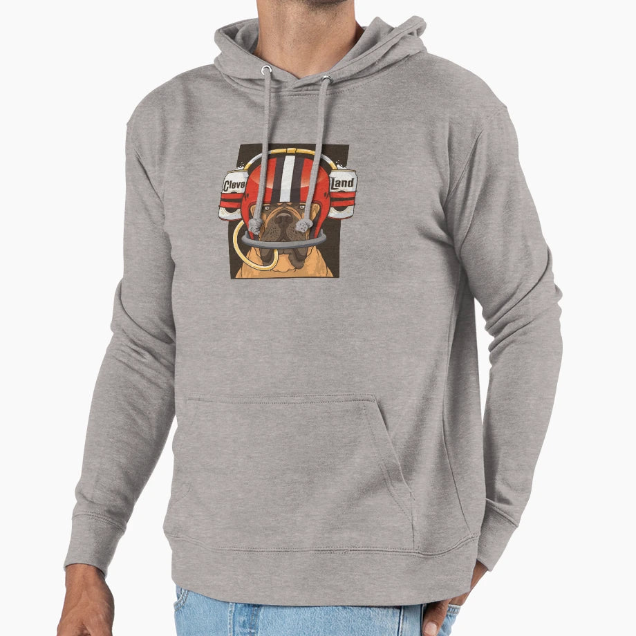 Cleveland Browns Beer Helmet Hoodie - Casual Everyday Wear Unisex - T-Shirt, Sweatshirt, Hoodie