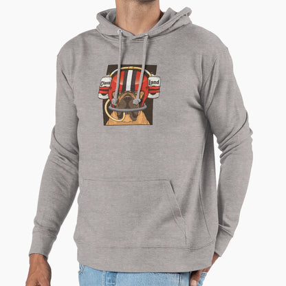 Cleveland Browns Beer Helmet Hoodie - Casual Everyday Wear Unisex - T-Shirt, Sweatshirt, Hoodie