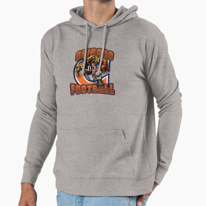 Chicago Football 5 Hoodie - Casual Everyday Wear for Adults - T-Shirt, Sweatshirt, Hoodie