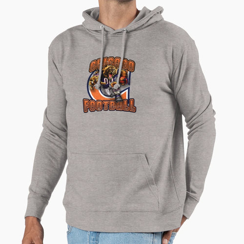 Chicago Football 5 Hoodie - Casual Everyday Wear for Adults - T-Shirt, Sweatshirt, Hoodie