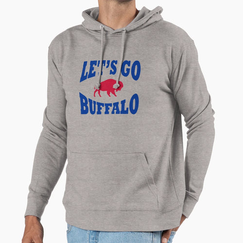 Lets Go Buffalo Hoodie - Graphic Print Men Women - T-Shirt, Sweatshirt, Hoodie