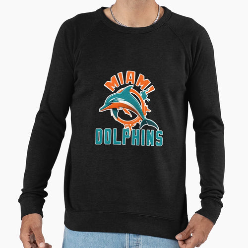 Miami Dolphins Nfl Sweatshirt - Novelty Apparel for Adults - T-Shirt, Sweatshirt, Hoodie