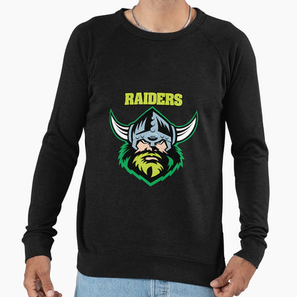 Raiders Canberra Logo Sweatshirt - Fun Novelty Design for Adults - T-Shirt, Sweatshirt, Hoodie