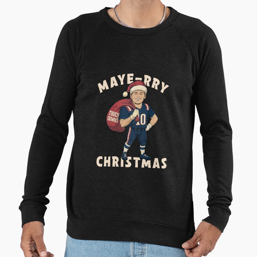 Drake Maye New England Sweatshirt - Aesthetic Graphic Unisex - T-Shirt, Sweatshirt, Hoodie