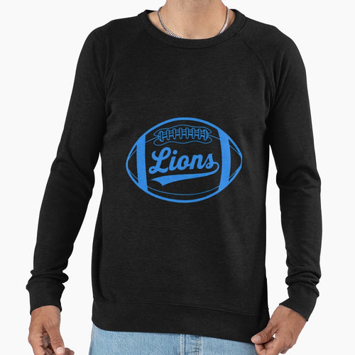 Football Detroit Lions Sweatshirt - Aesthetic Graphic Men Women - T-Shirt, Sweatshirt, Hoodie