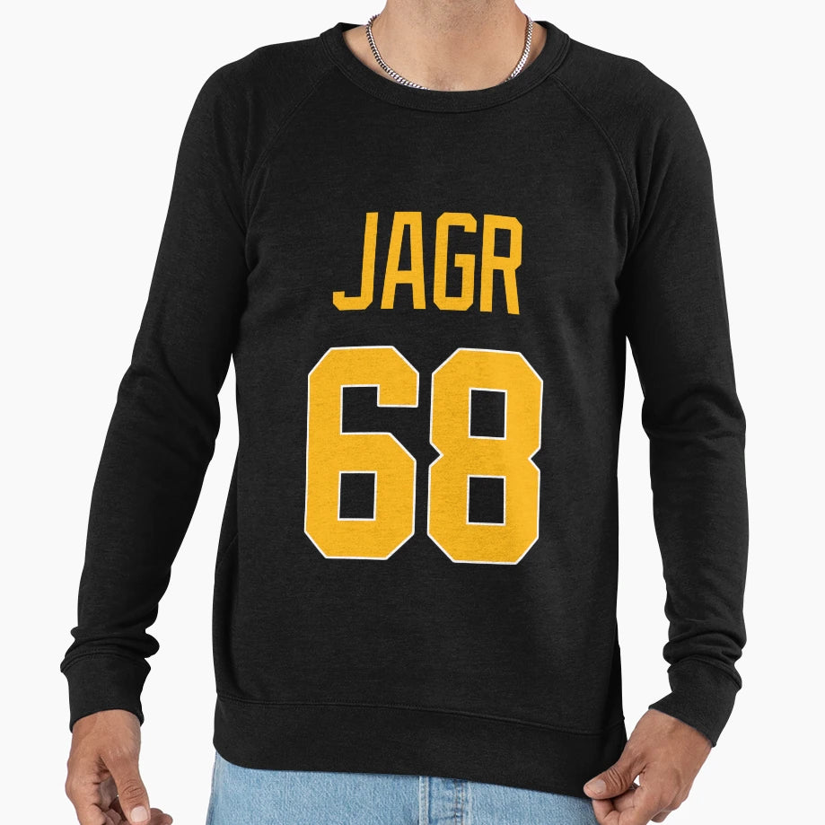 Jagr Sweatshirt - Trendy Graphic for Adults - T-Shirt, Sweatshirt, Hoodie