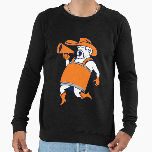 Denver Broncos Barrel Sweatshirt - Unique Graphic Men Women - T-Shirt, Sweatshirt, Hoodie