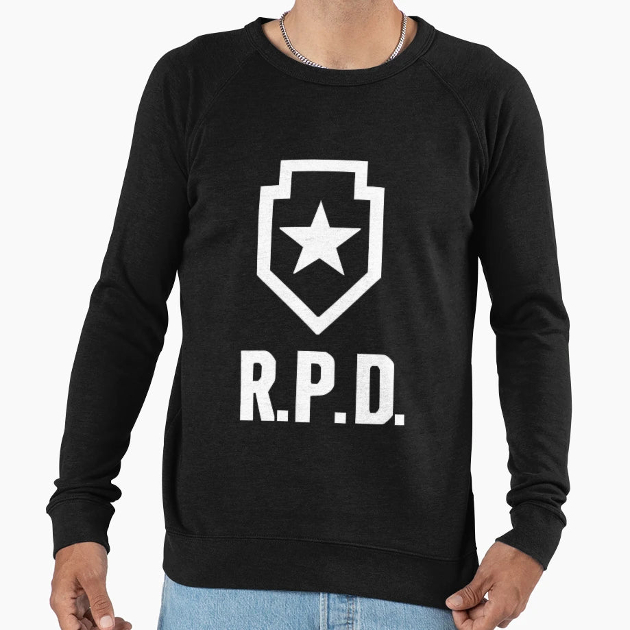 Resident Evil 2 Remake Rpd Logo Sweatshirt - Graphic Print Men Women - T-Shirt, Sweatshirt, Hoodie