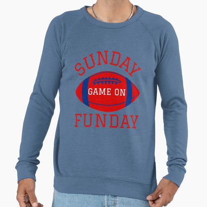 Sunday Fun Day Sweatshirt - Fun Novelty Design Unisex - T-Shirt, Sweatshirt, Hoodie