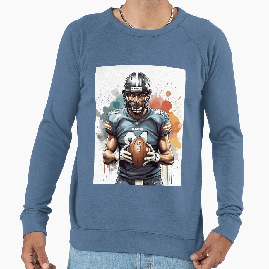 Soccer Player Football Fan Sweatshirt - Custom Art Print for Adults - T-Shirt, Sweatshirt, Hoodie