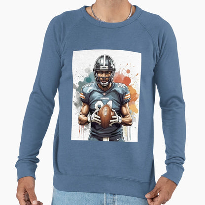 Soccer Player Football Fan Sweatshirt - Custom Art Print for Adults - T-Shirt, Sweatshirt, Hoodie