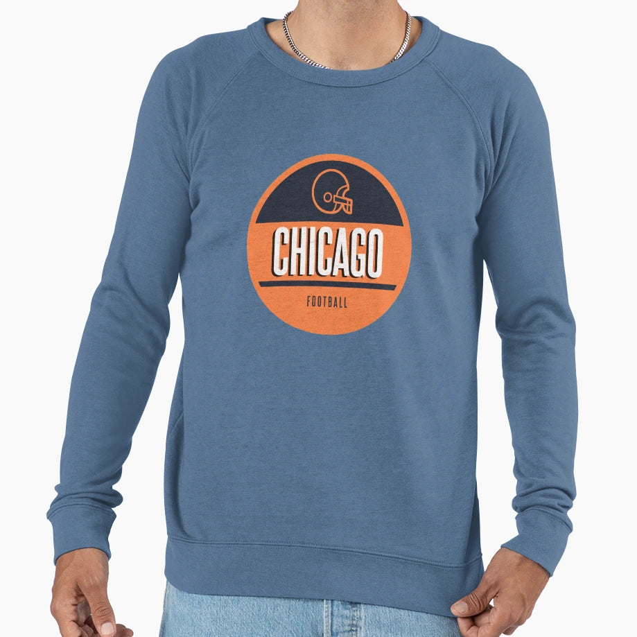 Chicago Football Sweatshirt - Casual Everyday Wear Unisex - T-Shirt, Sweatshirt, Hoodie