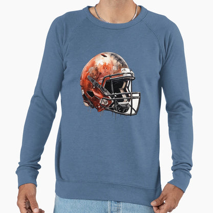 American Football Helmet Sweatshirt - Novelty Apparel Unisex - T-Shirt, Sweatshirt, Hoodie