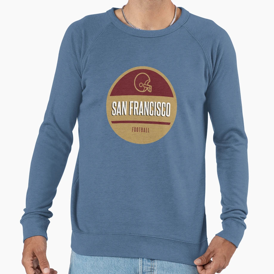 San Francisco Football Sweatshirt - Fun Novelty Design for Adults - T-Shirt, Sweatshirt, Hoodie