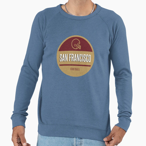 San Francisco Football Sweatshirt - Fun Novelty Design for Adults - T-Shirt, Sweatshirt, Hoodie