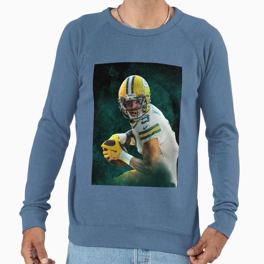 Christian Watson Green Bay Sports Sweatshirt - Custom Art Print Men Women - T-Shirt, Sweatshirt, Hoodie