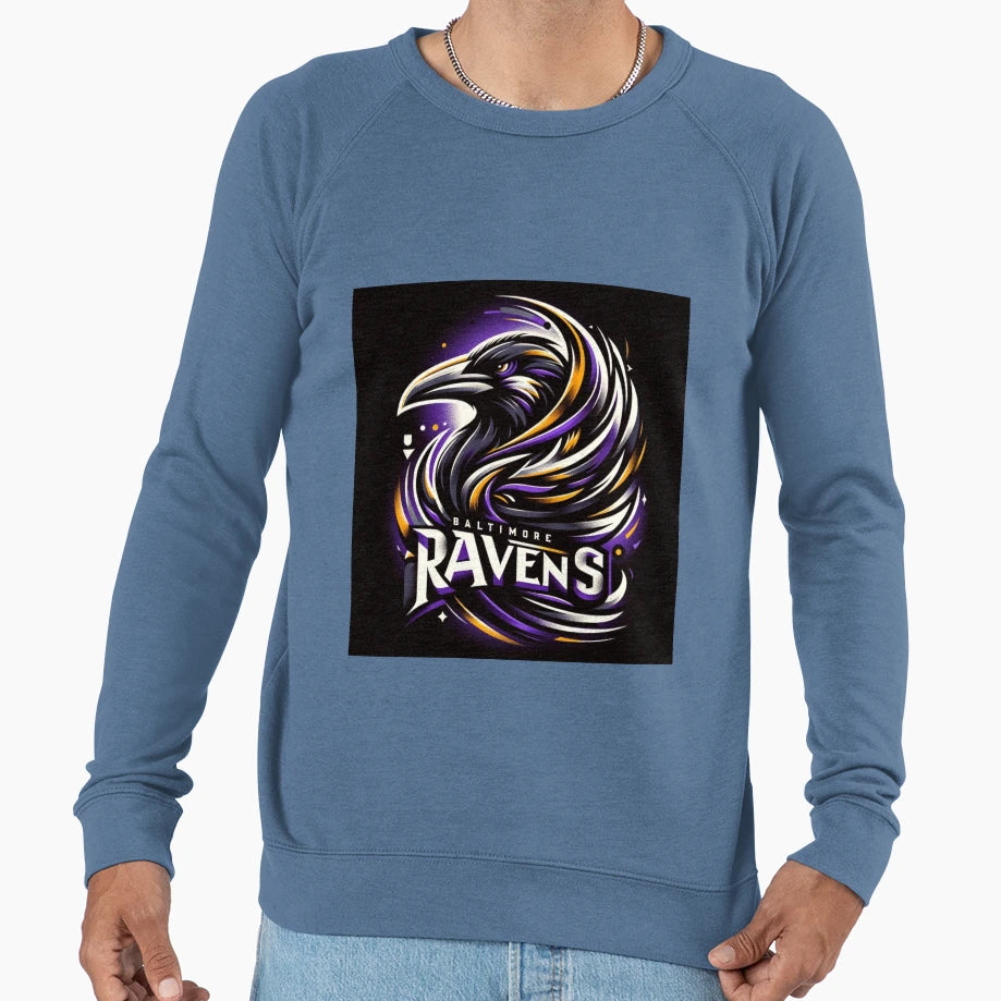 Ravens Football Sweatshirt - Novelty Apparel Unisex - T-Shirt, Sweatshirt, Hoodie