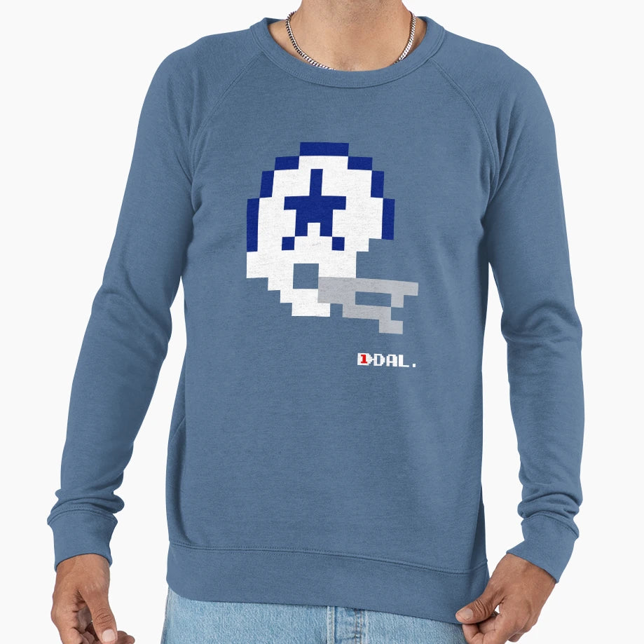 Dal Helmet Tecmo Bowl Sweatshirt - Aesthetic Graphic for Adults - T-Shirt, Sweatshirt, Hoodie