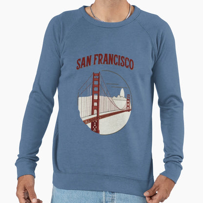San Francisco City Sweatshirt - Minimalist Print Unisex - T-Shirt, Sweatshirt, Hoodie