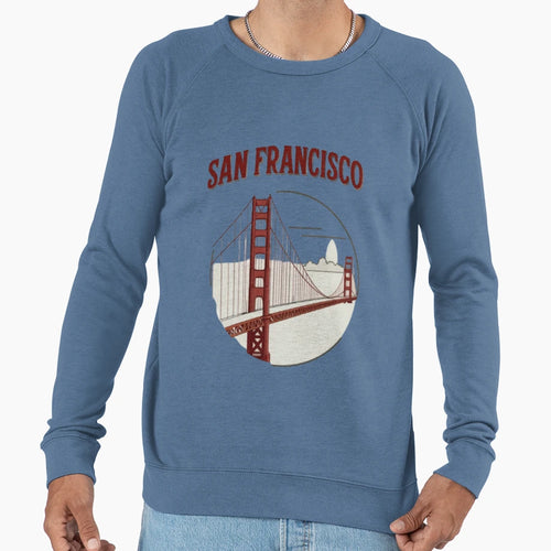 San Francisco City Sweatshirt - Minimalist Print Unisex - T-Shirt, Sweatshirt, Hoodie