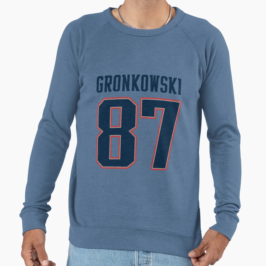 87 Gronkowski Superbowl Sweatshirt - Trendy Graphic Unisex - T-Shirt, Sweatshirt, Hoodie