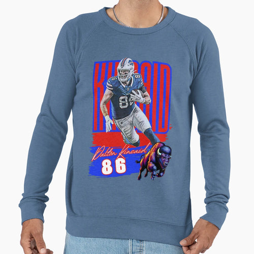 Dalton Kincaid Buffalo Bills Sweatshirt - Aesthetic Graphic Men Women - T-Shirt, Sweatshirt, Hoodie