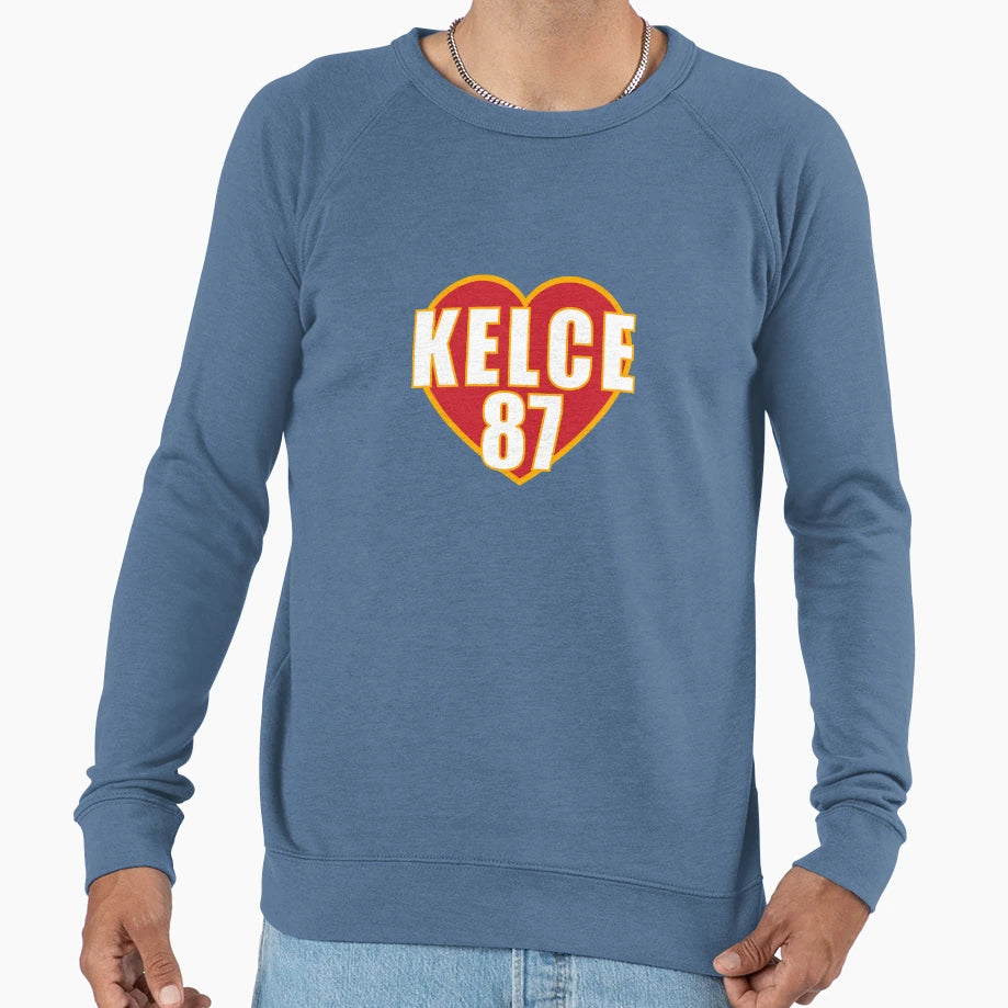 TK Heart Sweatshirt - Casual Everyday Wear Men Women - T-Shirt, Sweatshirt, Hoodie