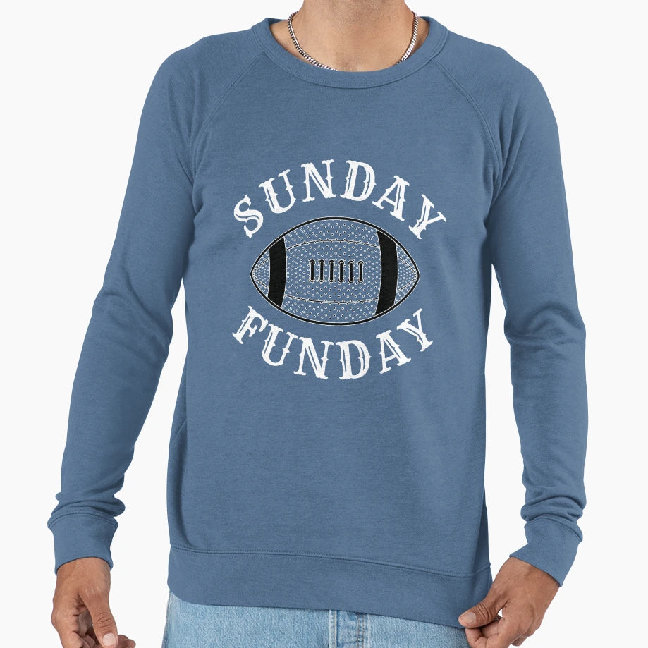 Sunday Funday Superbowl Artistic T-Shirt - Minimalist Print for Adults - T-Shirt, Sweatshirt, Hoodie