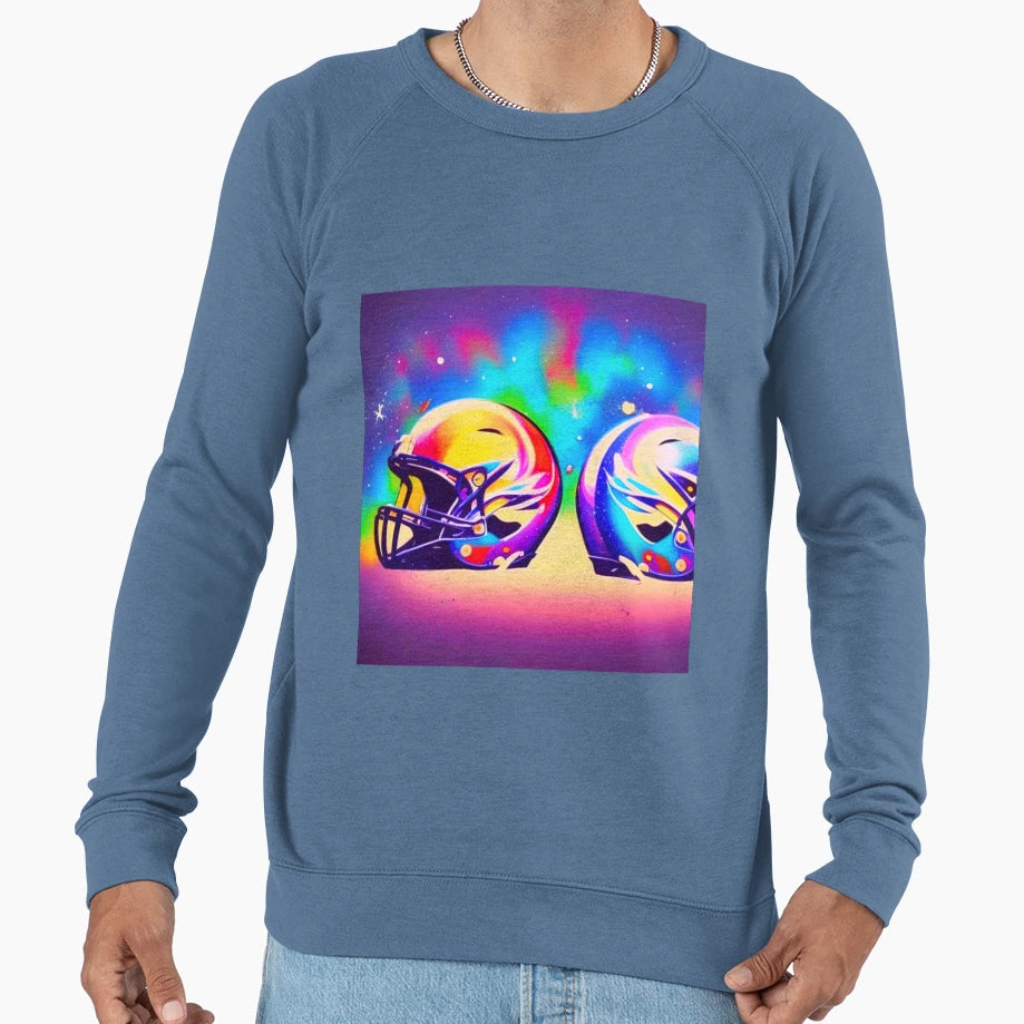 Helmet Harmony Sweatshirt - Casual Everyday Wear Unisex - T-Shirt, Sweatshirt, Hoodie