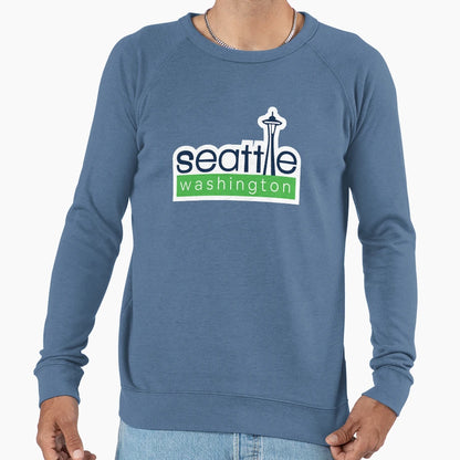 Seattle Washington Space Needle Sweatshirt - Fun Novelty Design Men Women - T-Shirt, Sweatshirt, Hoodie