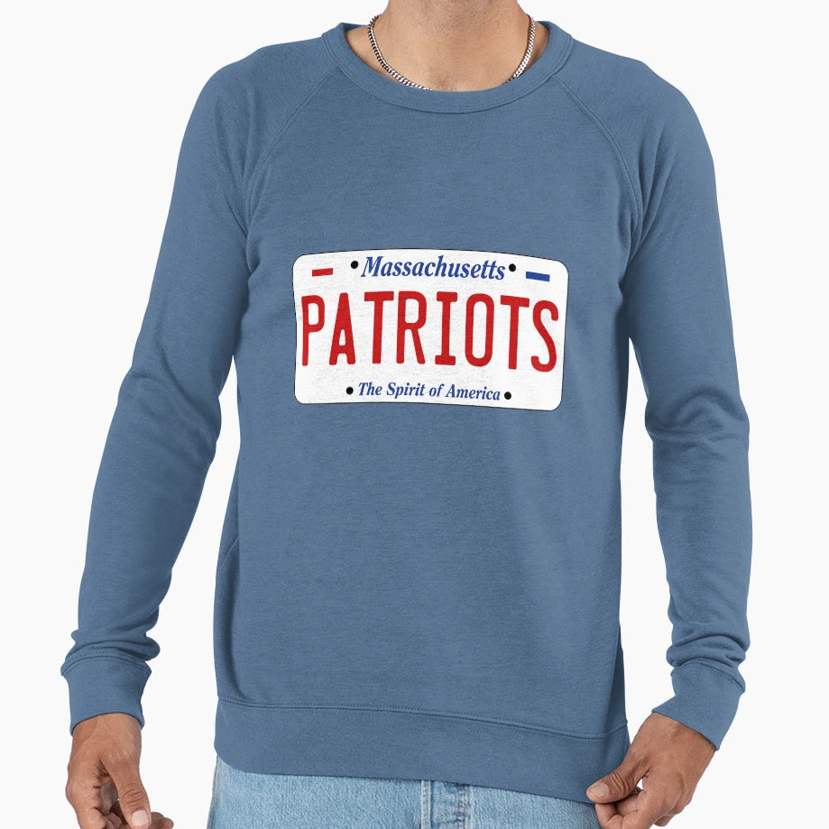 New England Patriots Massachusetts Sweatshirt - Minimalist Print Men Women - T-Shirt, Sweatshirt, Hoodie