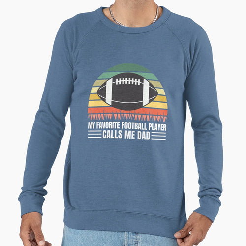 Football Dad Coach Football Lover Sweatshirt - Novelty Apparel Men Women - T-Shirt, Sweatshirt, Hoodie