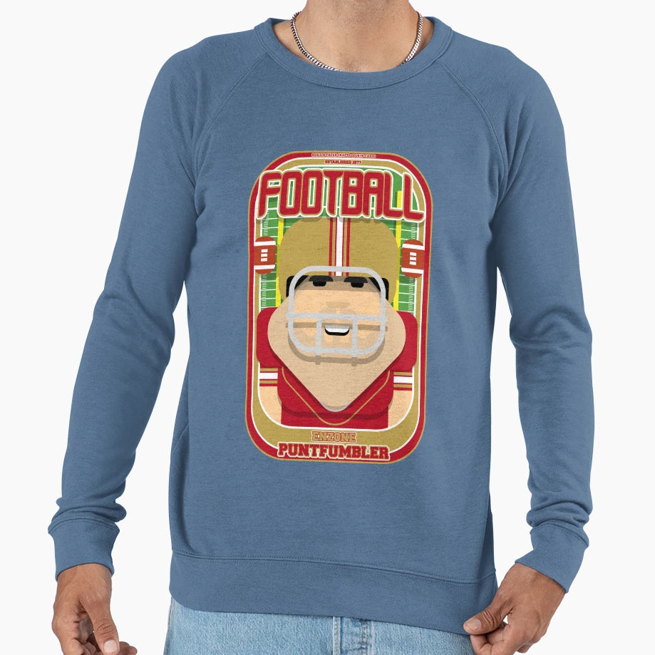 American Football Red And Gold Sweatshirt - Streetwear Style Men Women - T-Shirt, Sweatshirt, Hoodie