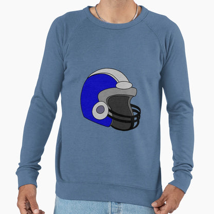 Football Helmet Sweatshirt - Aesthetic Graphic Unisex - T-Shirt, Sweatshirt, Hoodie