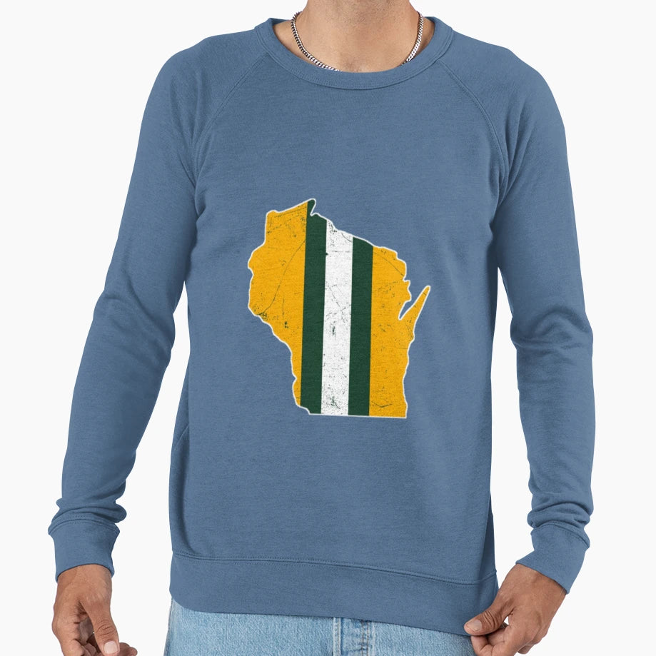 Green Bay Helmet Sweatshirt - Trendy Graphic Men Women - T-Shirt, Sweatshirt, Hoodie