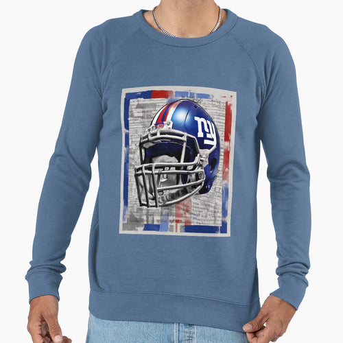 New York Giants Helmet Colorful Sweatshirt - Custom Art Print Men Women - T-Shirt, Sweatshirt, Hoodie