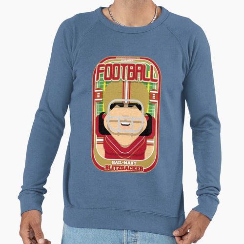 American Football Red And Gold Hail Sweatshirt - Fun Novelty Design Unisex - T-Shirt, Sweatshirt, Hoodie