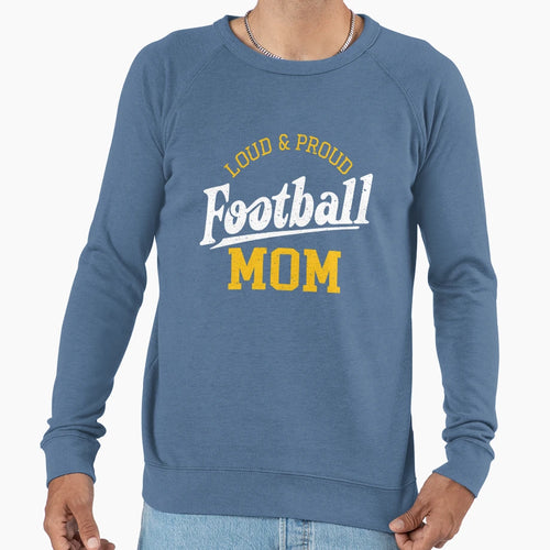 Football Mom T-Shirt - Minimalist Print Men Women - T-Shirt, Sweatshirt, Hoodie