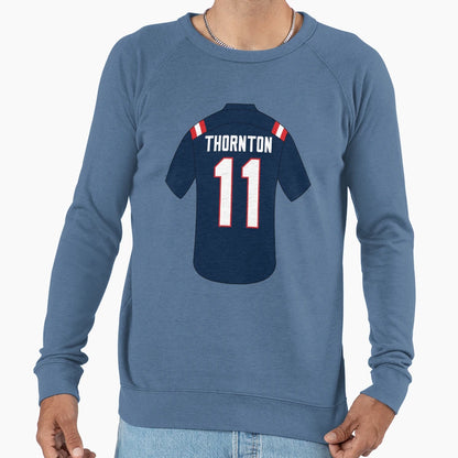 Tyquan Thornton Jersey Number 11 Sweatshirt - Aesthetic Graphic Unisex - T-Shirt, Sweatshirt, Hoodie