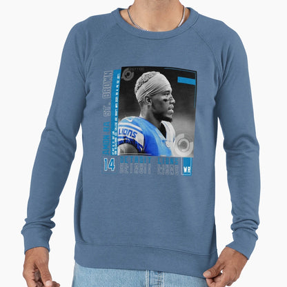Amon Sport Ra St Brown Football Edit Sweatshirt - Unique Graphic Unisex - T-Shirt, Sweatshirt, Hoodie