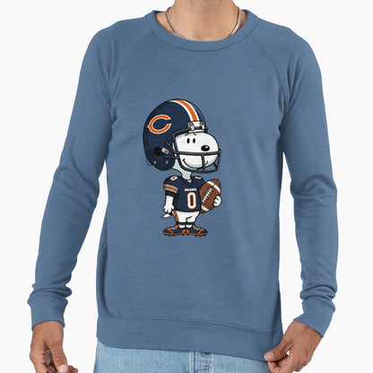 Holding Football Chicago Sweatshirt - Unique Graphic for Adults - T-Shirt, Sweatshirt, Hoodie