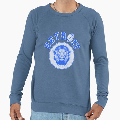 Detroit Football Michigan Lion Fan Sweatshirt - Aesthetic Graphic Unisex - T-Shirt, Sweatshirt, Hoodie